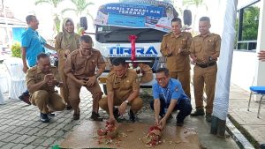 Perumda Tirta Raja Luncurkan Mobil Tangki Air Minum Untuk Masyarakat OKU