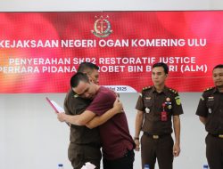 Demi Keadilan Kemanusiaan, Kejari OKU Bebaskan Robet Lewat Restorative Justice