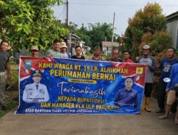 Warga RT 19 Tanjung Kemala Apresiasi Bupati OKU dan PLN Atas Bantuan Listrik