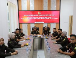 Kejari OKU Gelar Ekspose Vicon, Kasus Penganiayaan Diselesaikan Lewat Restorative Justice