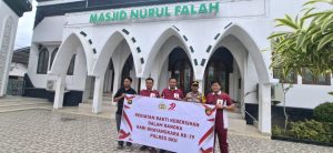 ‎Polres OKU Gelar Bakti Kebersihan Serentak Tempat Ibadah Sambut HUT Bhayangkara ke-79