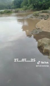 ‎Limbah Tambang Diduga Cemari Sungai Tanjung Kurung, Warga Minta Solusi dari Bupati OKU ‎