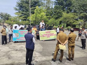 ‎APM-L OKU Geruduk DLH, Tuntut Tutup Tambang Batubara PT AOC
