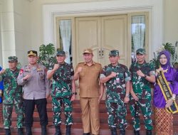 ‎Walikota Pagar Alam Terima Kunker Sekjen Kemhan RI Letjen TNI Tri Budi Utomo