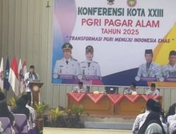 ‎Walikota Pagaralam Ludi Oliansyah Buka Konferensi XXIII PGRI Periode 2025