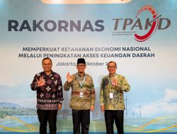 ‎Bupati OKU Hadiri Rakornas TPAKD 2025, Dorong Pemerataan Akses Keuangan Daerah ‎