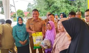 ‎Disperindag Kota Prabumulih Gelar Pasar Murah di Kelurahan Anak Petai ‎