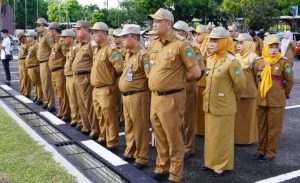 ‎Wawako Prabumulih Pimpin Apel Mingguan, Tekankan Disiplin dan Sinergi ASN Prabumulih ‎