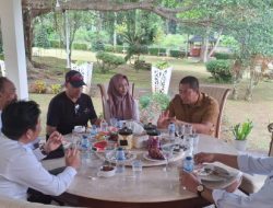 ‎Walikota Pagaralam Ludi Oliansyah Terima Audensi  Pengurus Kamar Dagang dan Industri  Dirumah Dinas ‎