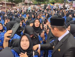 ‎Hadiah Akhir Tahun, Ludi Oliansyah Kukuhkan 1.729 PPPK Paruh Waktu Pagar Alam