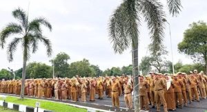 ‎Apel Mingguan Pemkot Prabumulih, Sekda Tekankan Peningkatan Pelayanan Publik ‎