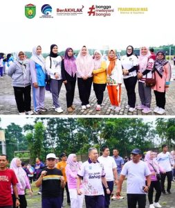 ‎Pererat Kekompakan ASN, Pemkot Prabumulih Rutin Senam Pagi Bersama