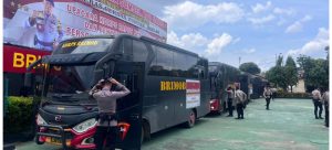 100 Brimob Sumsel Pulang dari Aceh Usai Jalankan Operasi Aman Nusa II