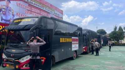 100 Brimob Sumsel Pulang dari Aceh Usai Jalankan Operasi Aman Nusa II