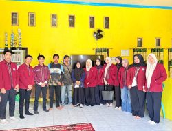 ‎Mahasiswa UMB Lakukan Survei Manajemen Bencana di Desa Aranio ‎