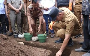 Walikota Pagaralam  Hadiri Vidcon, Dan Launching Rumah RTLH Di Dempo Utara