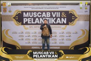 Apri Wilianto Apresiasi Kepemimpinan Reno Setiawan di BPC HIPMI Banjarbaru