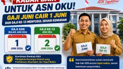‎Kabar Baik untuk ASN OKU, Gaji Juni Cair dan Gaji ke-13  ‎