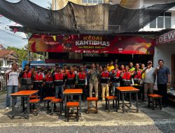 ‎Ngopi Bareng Kamtibmas, Sat Intelkam Polres OKU Rangkul Driver Ojol Jaga Keamanan Kota