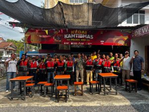 ‎Ngopi Bareng Kamtibmas, Sat Intelkam Polres OKU Rangkul Driver Ojol Jaga Keamanan Kota