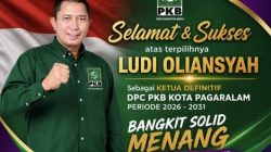 ‎Ludi Oliansyah Resmi Pimpin PKB Pagaralam 2026–2031
