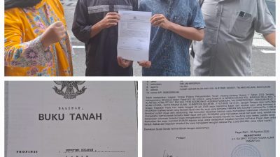 ‎Tanah Warisan Diduga Dijual Tanpa Persetujuan, Ahli Waris Lapor Polisi